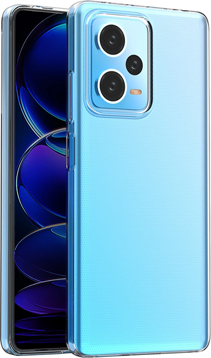 Mbështjellës Hurtel Ultra Clear 0.5mm për Xiaomi Redmi Note 12 Pro+, Transparent