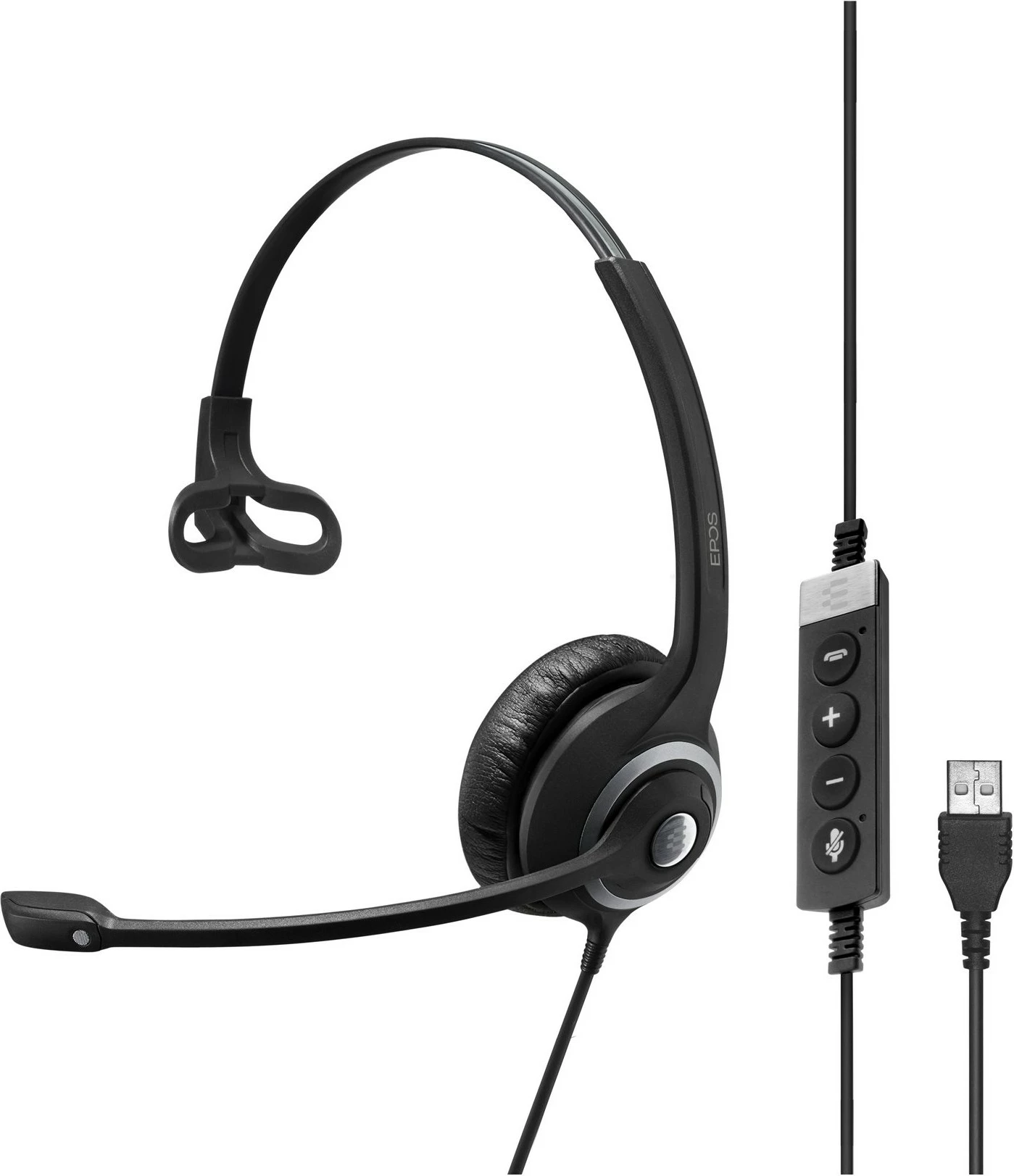 Kufje EPOS Sennheiser IMPACT SC 230 USB MS II, me kabllo, e zezë