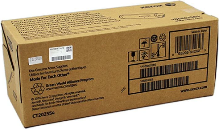 Toner Xerox 106R03585 për VersaLink B400/B405 kapacitet i lartë 24.6k, e zezë