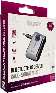 BUSY Bluetooth receiver with AUX 50676