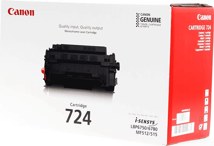 Toner, Canon 724 (3481B002), 6000 faqe, i zi