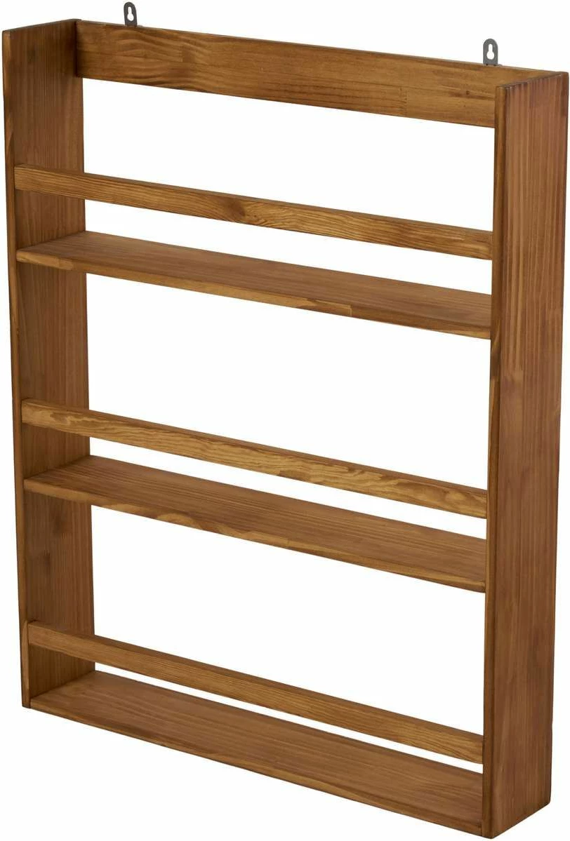 Raft muri prej druri, Skye Decor, 73x14x90cm
