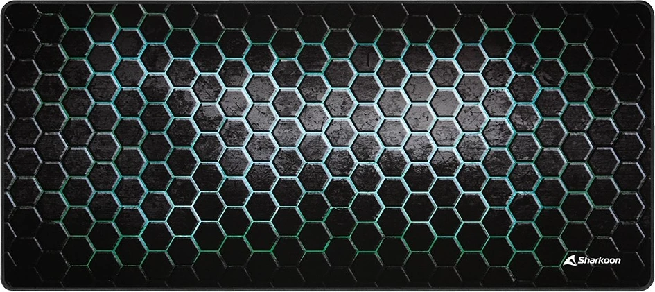 Mauspad SHARKOON SKILLER SGP30, i zi, i gjelbër, model