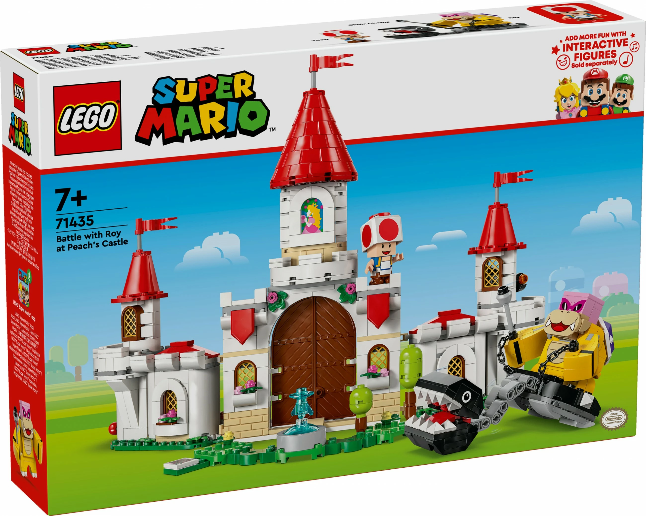 Set ndërtimi LEGO Super Mario 71435, Showdown me Roy, shumëngjyrësh