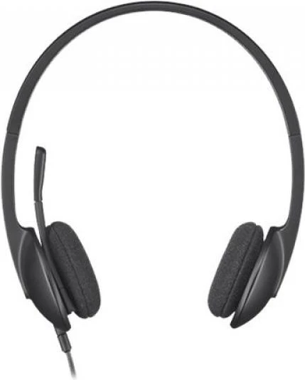 Kufje me mikrofon Logitech H340 USB (981-000475), Plug&Play, anulim zhurme, e zezë