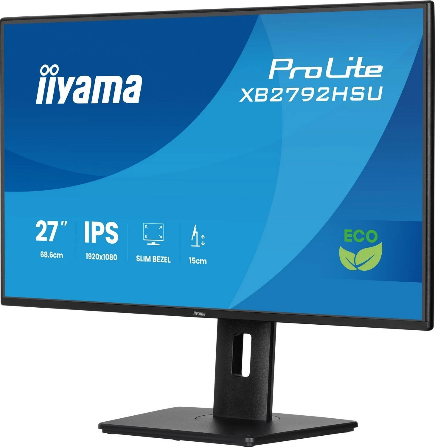 Monitor iiyama ProLite XB2792HSU-B1, 27 inch, Full HD, IPS, LED, i zi