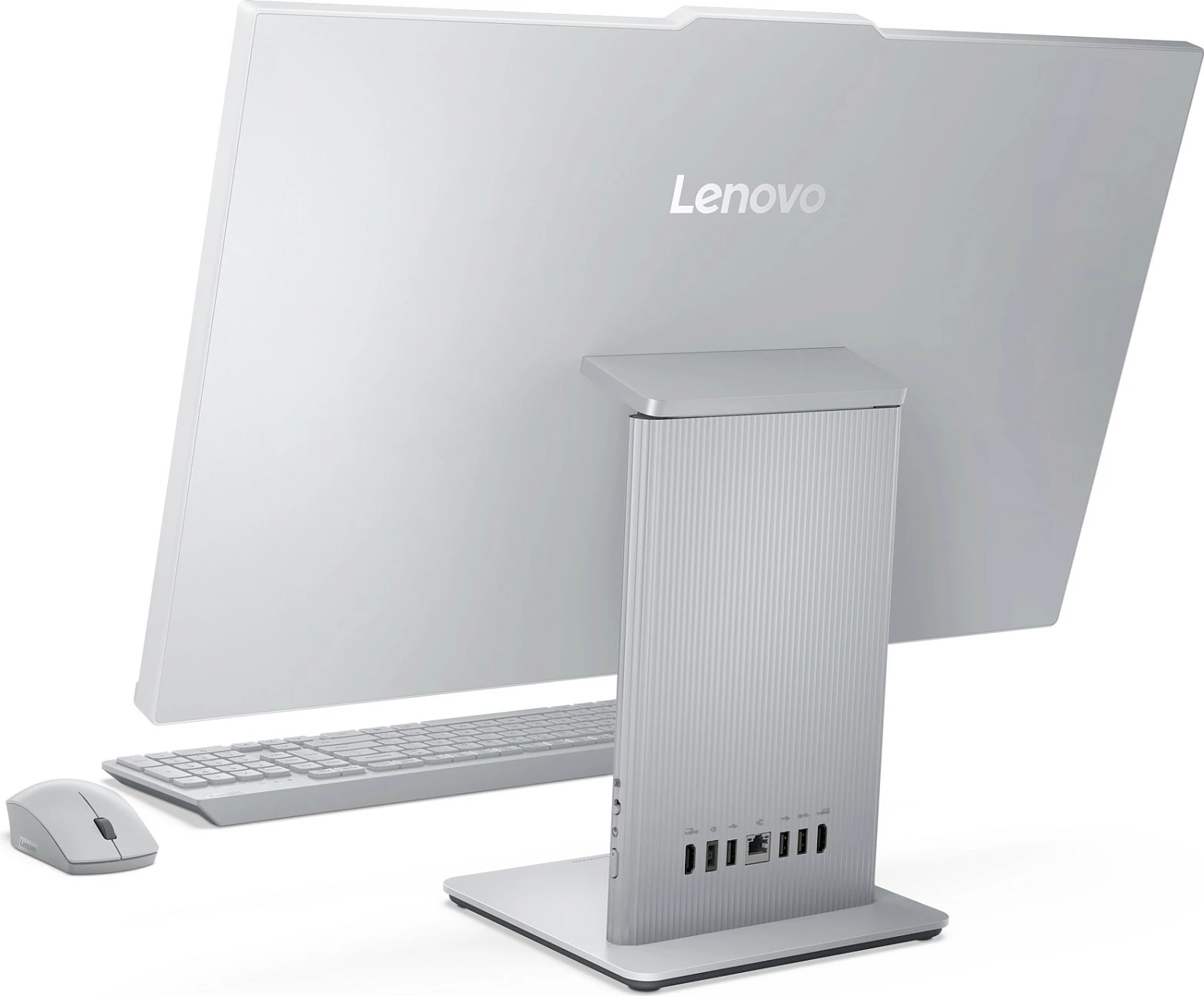 Kompjuter All-in-One Lenovo IdeaCentre AIO 3 27ARR9, Ryzen 7 7735HS, 16GB RAM, 512GB SSD, 27" FHD, Windows 11 Home, Cloud Grey