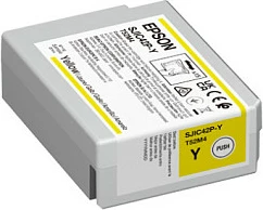 Kartutë boje Epson SJIC42P-Y, Yellow, origjinale, 1 copë