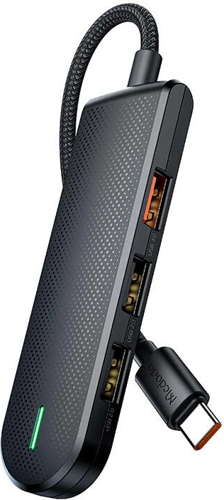 Hub USB-C Mcdodo HU-1430 5në1, Gri