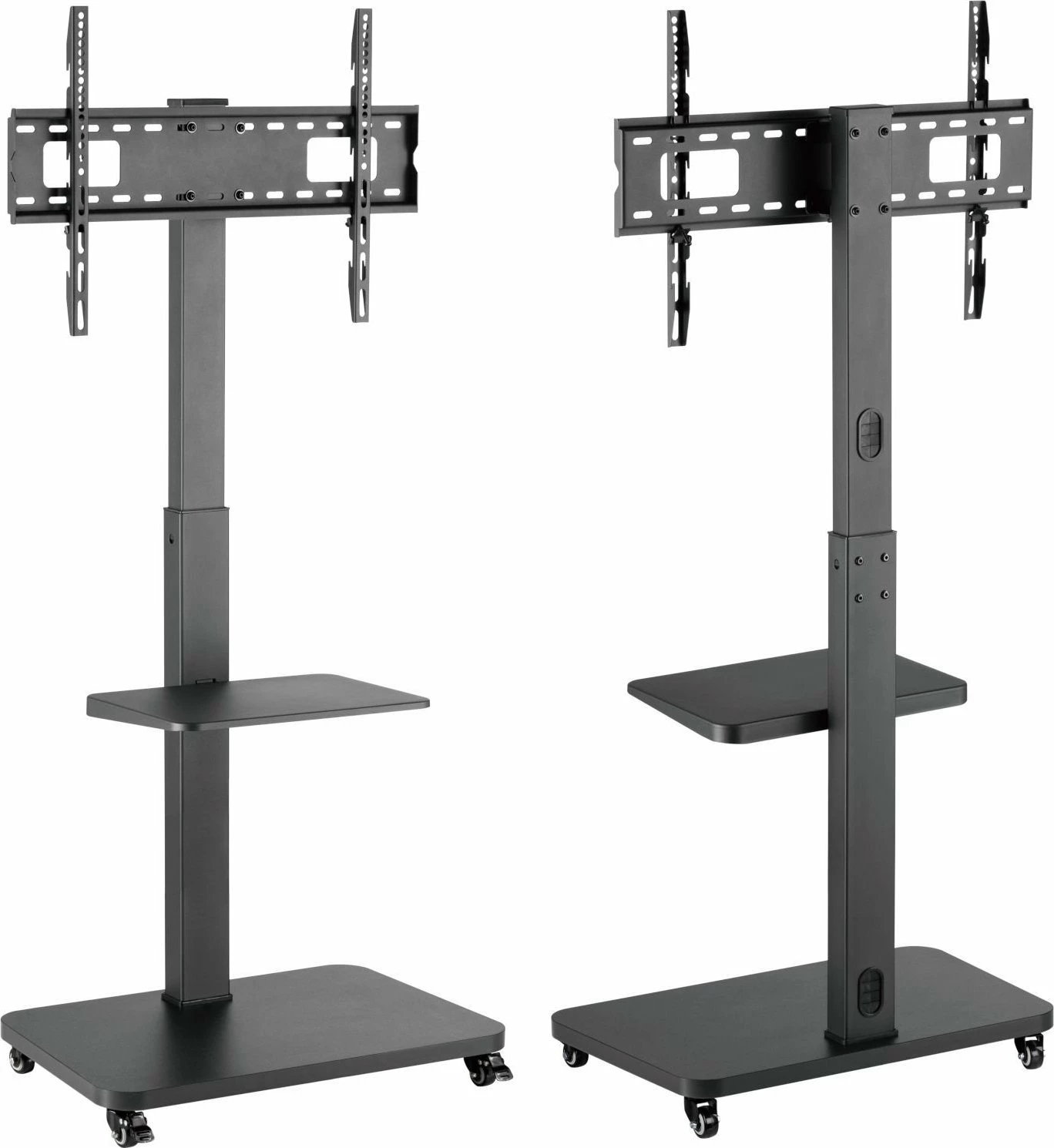 Mbajtëse dyshemeje për TV Mozos MSTV 37"-75" 40 kg, e zezë