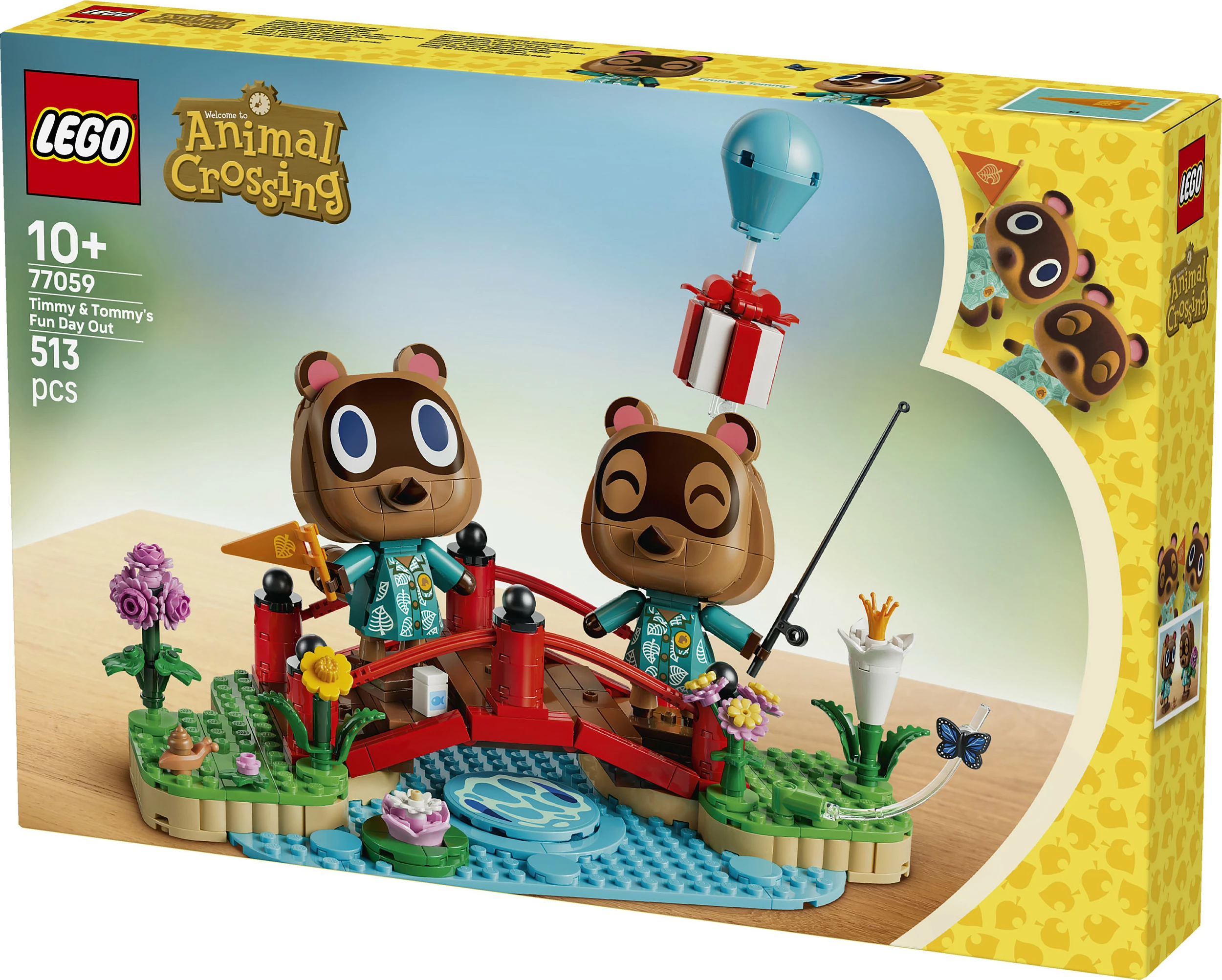 Set ndërtimi LEGO Animal Crossing 77059, 1234 pjesë, 10+, multikolor
