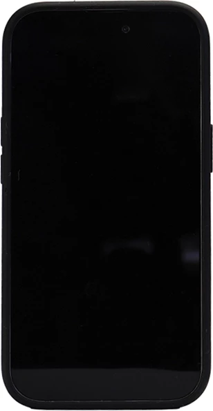 Mbështjellës Audi për iPhone 15, silikon, i zi