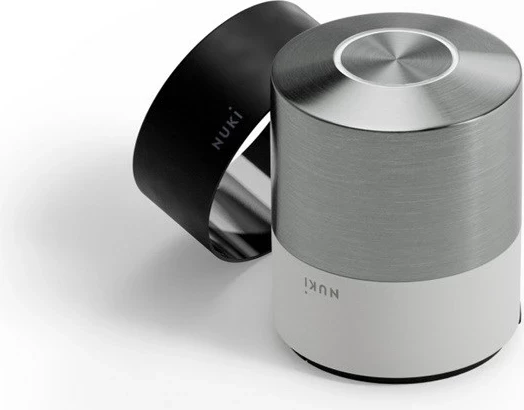 Bravë inteligjente Nuki Smart Lock PRO, wireless, argjend