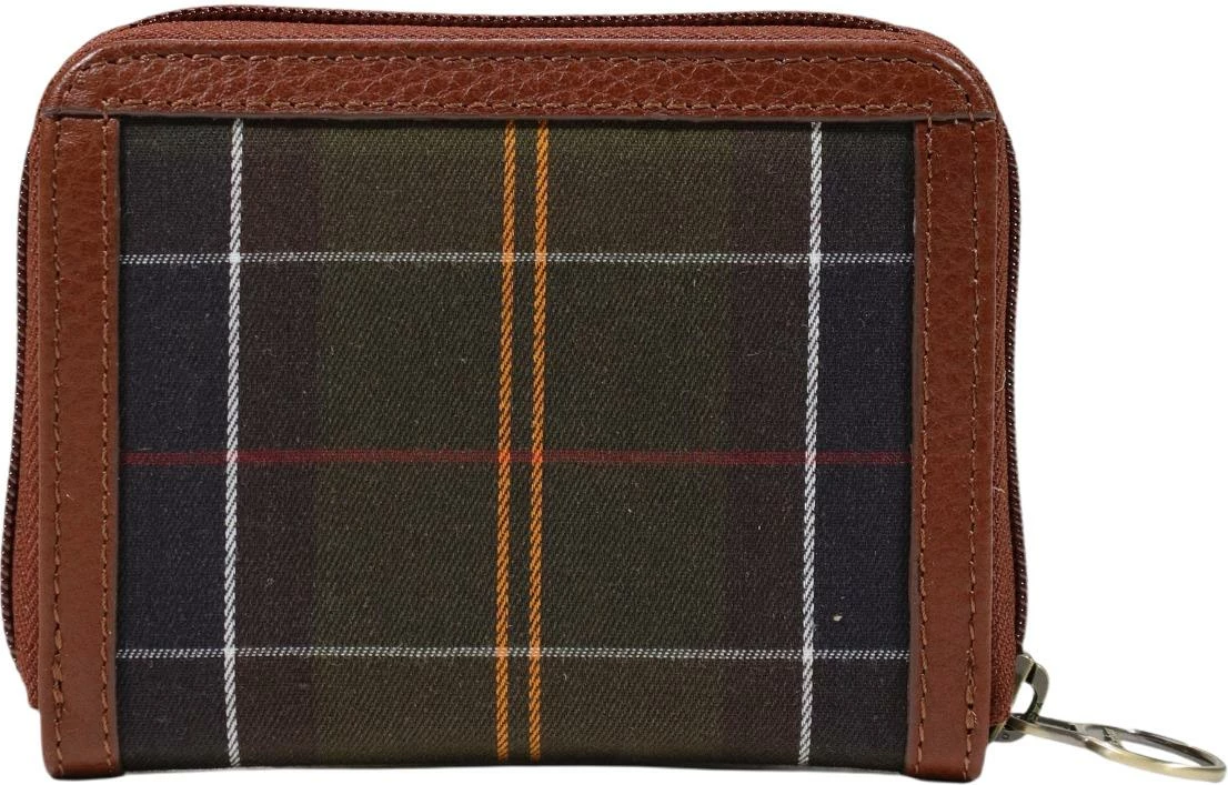 Portofol për femra Barbour Mini Daphne Tartan, kafe