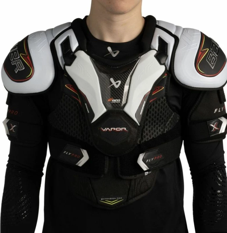 Mbrojtëse shpatullash për fëmijë Bauer, të zeza