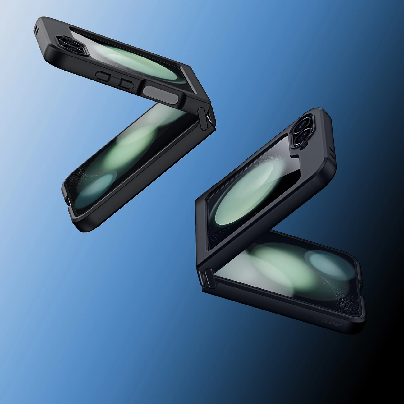 Mbështjellës Dux Ducis Aimo për Samsung Galaxy Z Flip 6, i zi