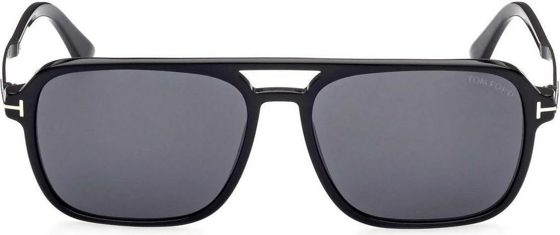 Syze dielli Tom Ford Crosby FT0910 01A për meshkuj, të zeza