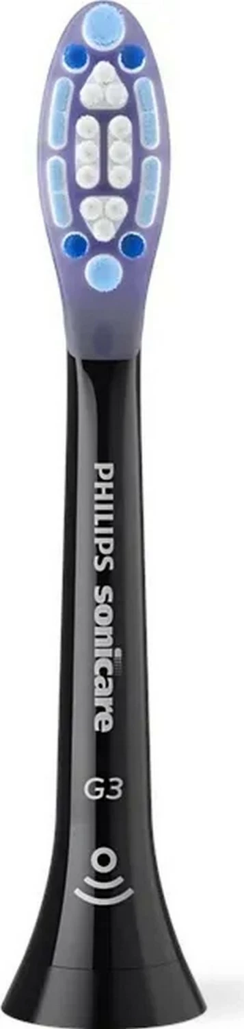 Koka rezervë për brushë dhëmbësh Philips Sonicare Premium Gum Care HX9052/88, 2 copë, e zezë