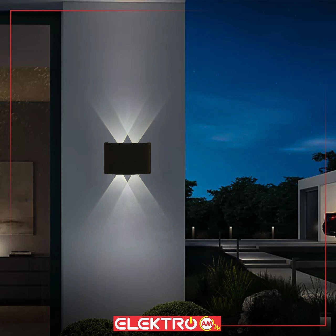 Anësore Muri LED 4W 236/4 BK