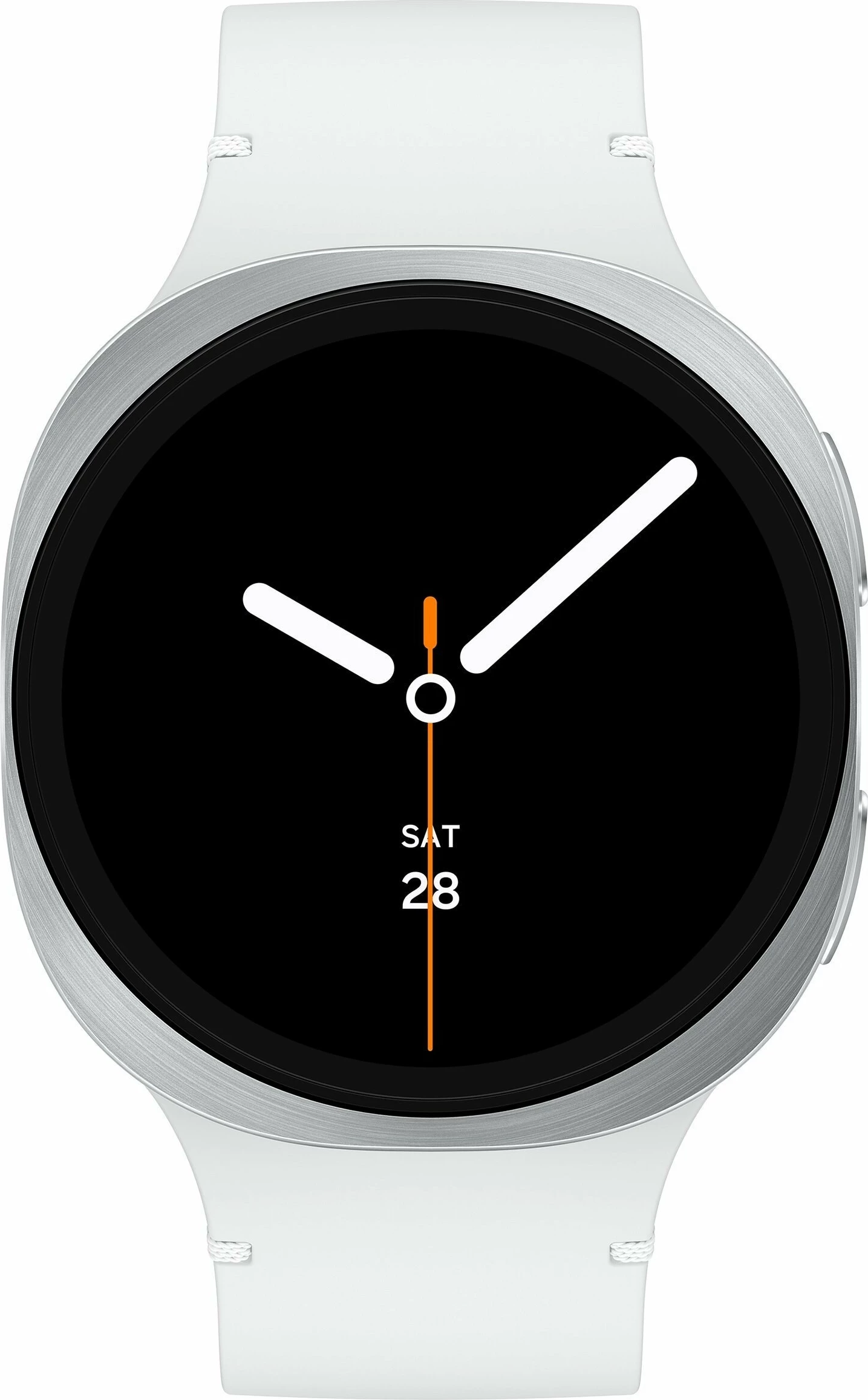 Smartwatch Samsung Galaxy Watch 8 SM-L325FZSAEUE, 40mm LTE 32GB, argjendtë me rrip të bardhë