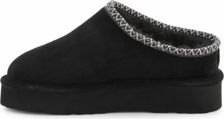 Papuqe për femra Bearpaw, të zeza [Madhësia: 41]