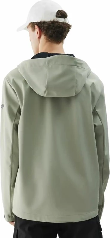 Jakne softshell për meshkuj 4F, e gjelbër [Madhësia: S]
