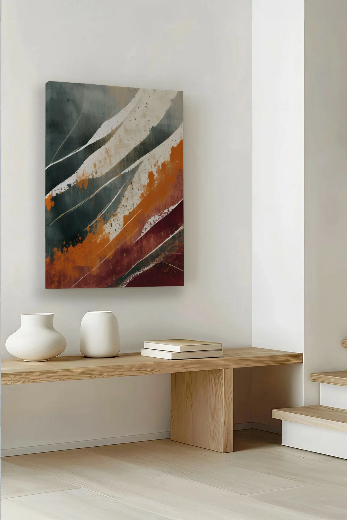 Pikturë dekorative në kanavacë, Wallity, Ersysb041, shumëngjyrëshe, 50x70cm