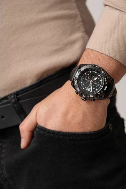 Orë dore për meshkuj Paul Lorens, e zezë