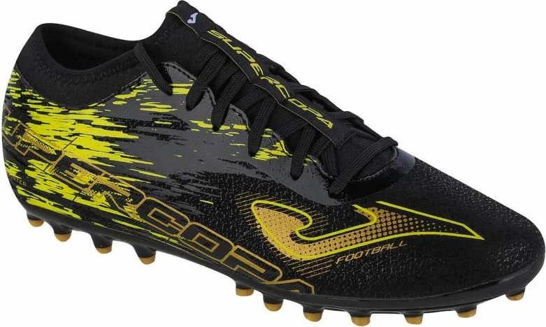 Atlete për futboll Joma Super Copa 2301 AG, për meshkuj, të zeza