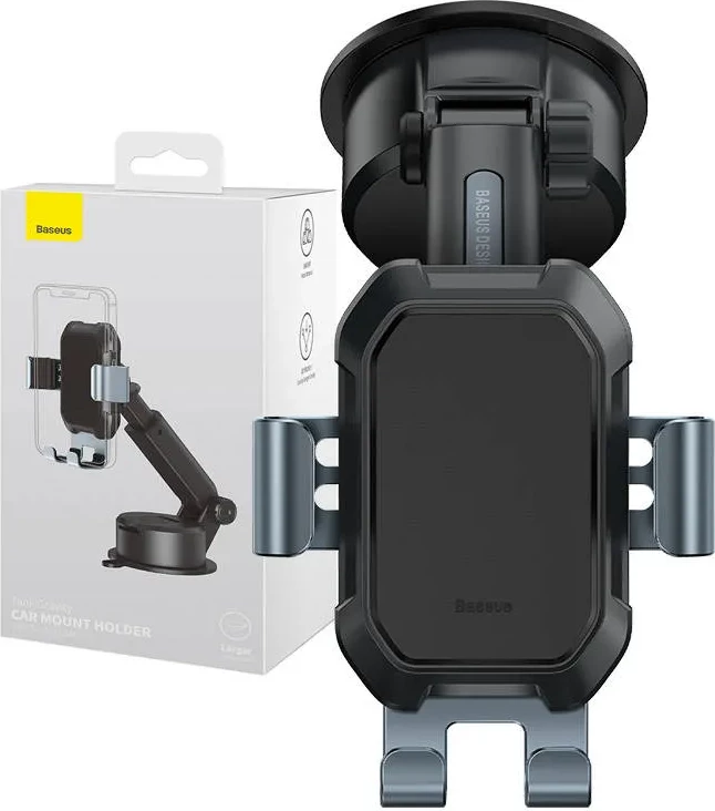 Mbështjellës telefoni për veturë Baseus Tank SUYL-TK01, gravitacional, i zi