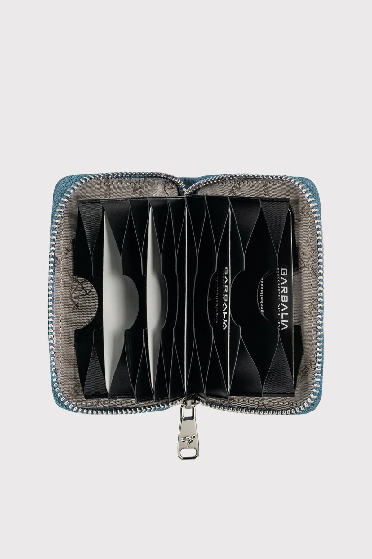 Mbajtës kartelash Zoozie Bags, Clovis, ngjyrë blu petrol