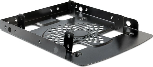 Kornizë montimi DeLOCK 18198 për 2x 2.5" HDD/SSD në vend 3.5", e zezë