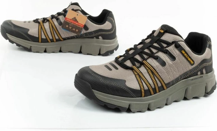 Atlete për meshkuj Skechers, gri