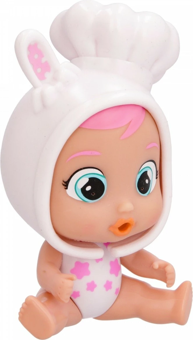 Kukull Cry Babies Magic Tears Di Stars Talent Coney, Tm Toys, plastikë, me aksesorë, rozë/bardhë