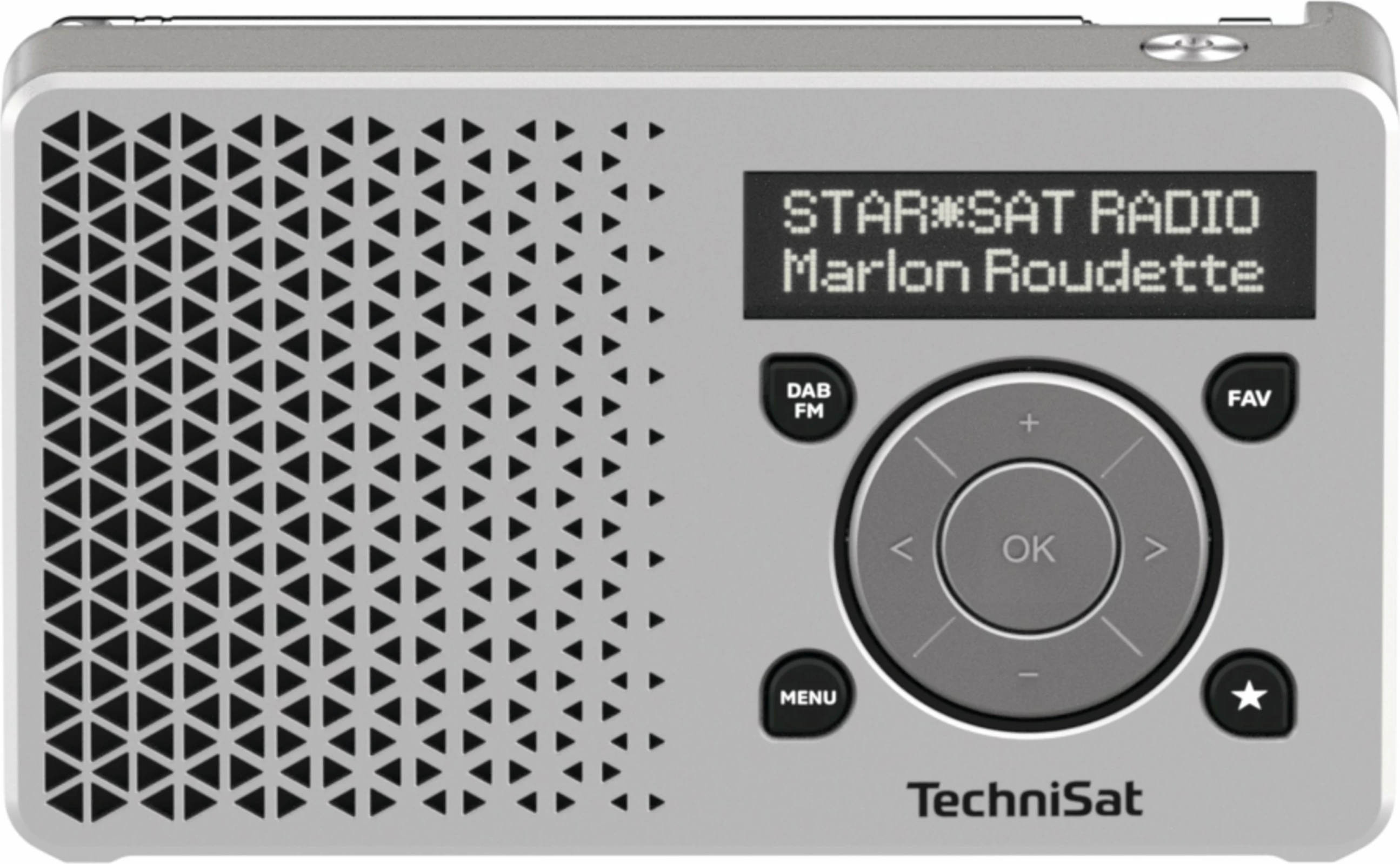 Radio digjitale TechniSat DigitRadio 1, argjend