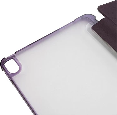 Mbështjellës folio Tucano Satin për iPad Air 11" M2 (2024), TPU, stand, pen loop, burgundy