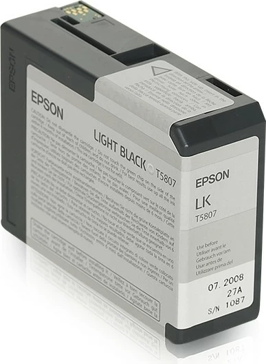 Toner Epson T580700, 80 ml, ngjyrë e zezë e lehtë