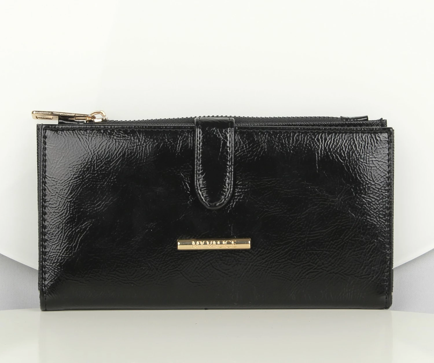 Portofol lëkure, ngjyrë e zezë, Zoozie Bags, 2538