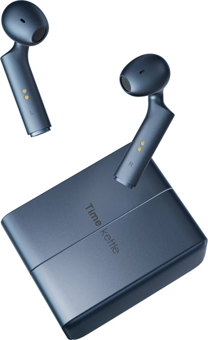 Kufje përkthimi Timekettle W4, përkthim në kohë reale 43 gjuhë/96 aksente, deri 20 orë me kuti karikimi, blu (set)