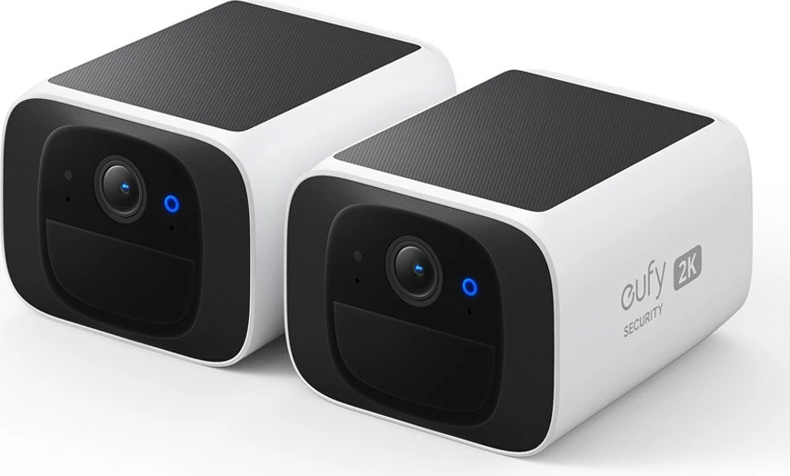 Kamerë sigurie IP Anker eufy SoloCam S220 2K, 2 copë, wireless, bardhë