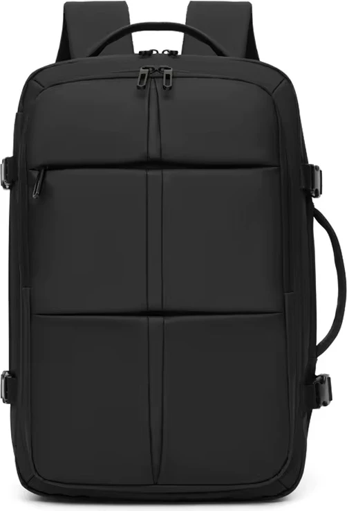 Çantë shpine, 45x30x15+5 cm, e zezë