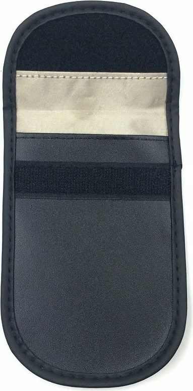 Mbështjellës kundër vjedhjes për çelësa makine Hurtel, Faraday Box, 14x10cm, i zi