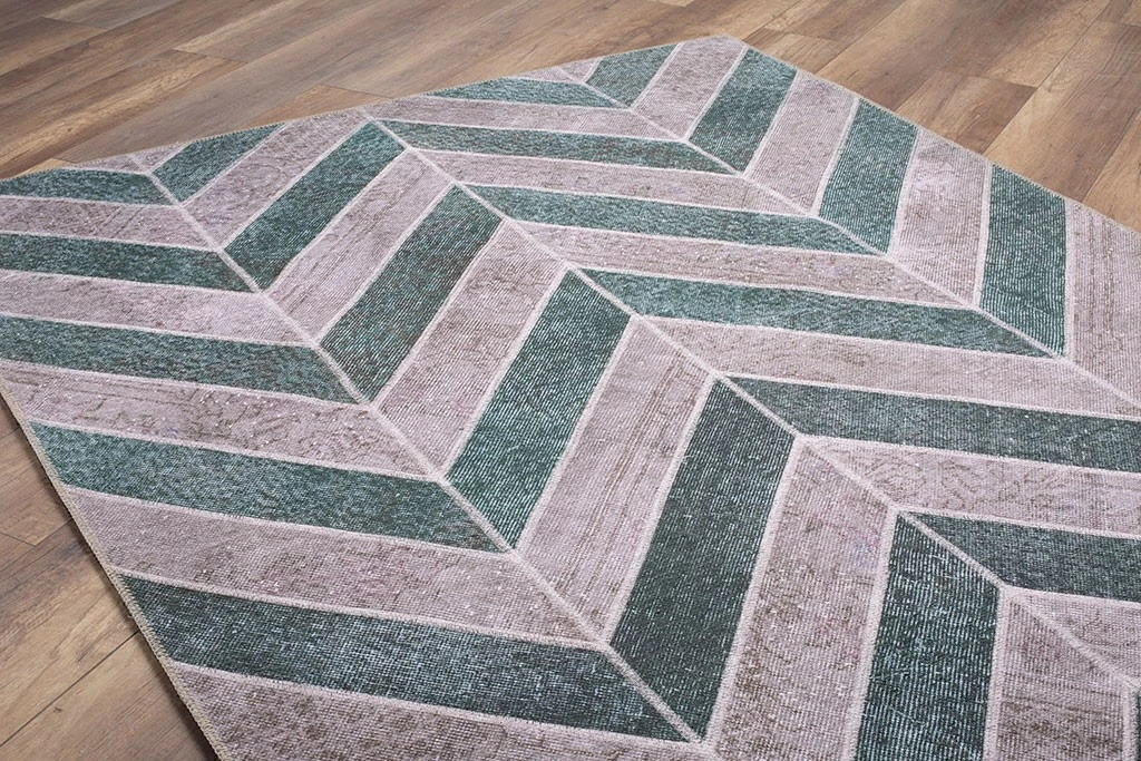 Qilim Conceptum Hypnose Jazz Chenille, 210x310cm, ngjyrë e gjelbër AL 49