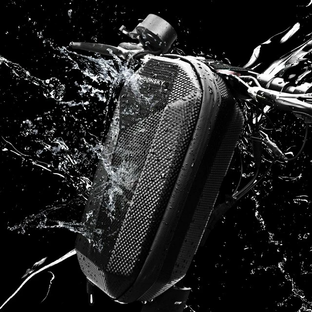 Çantë timoni për trotinet Wozinsky WSB2BK, 4L, e zezë