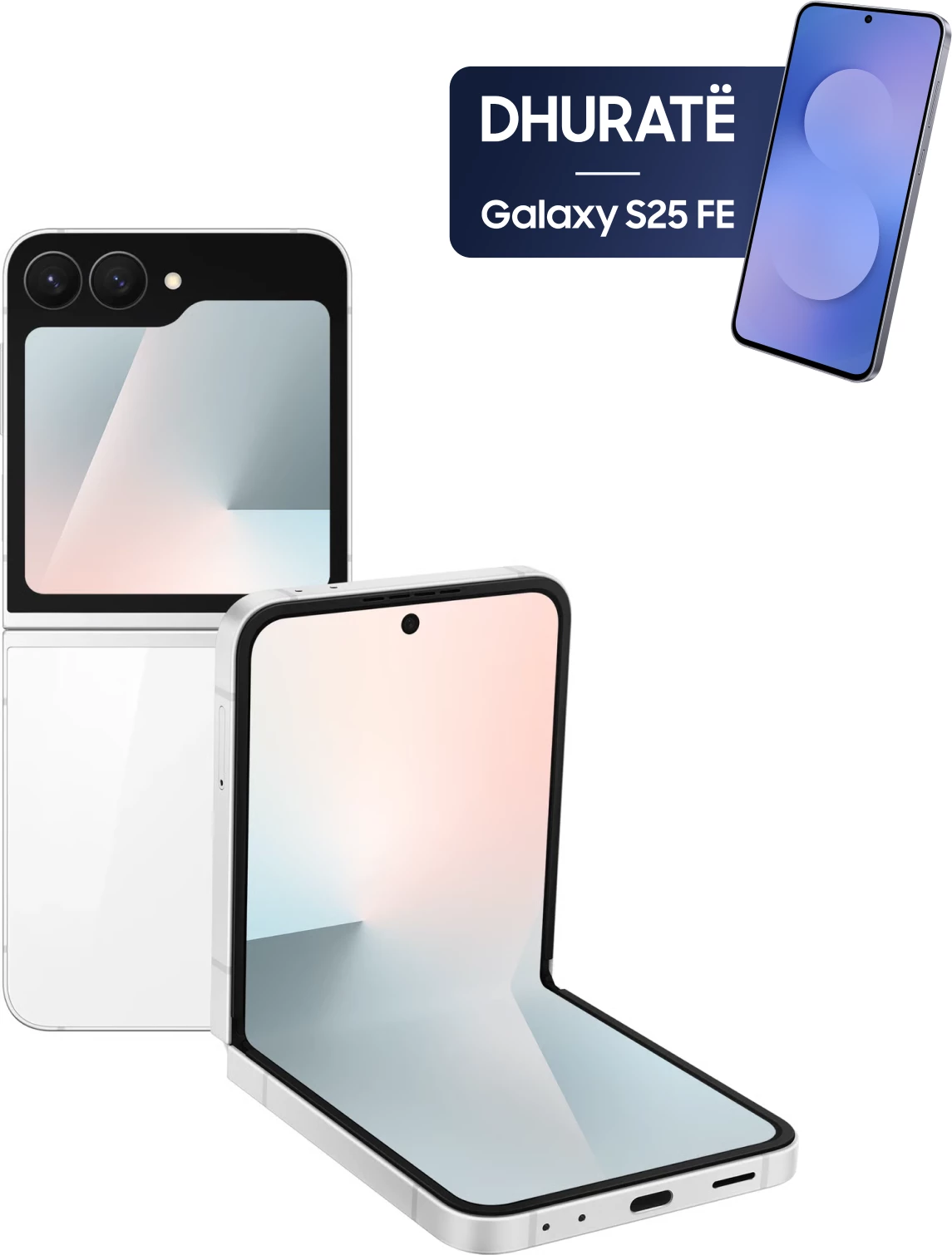 Celular Samsung Galaxy Z Flip7 FE 8/128, White