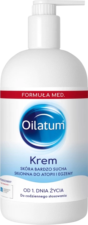 Krem trupi Oilatum Formuła Med për femra, 300ml