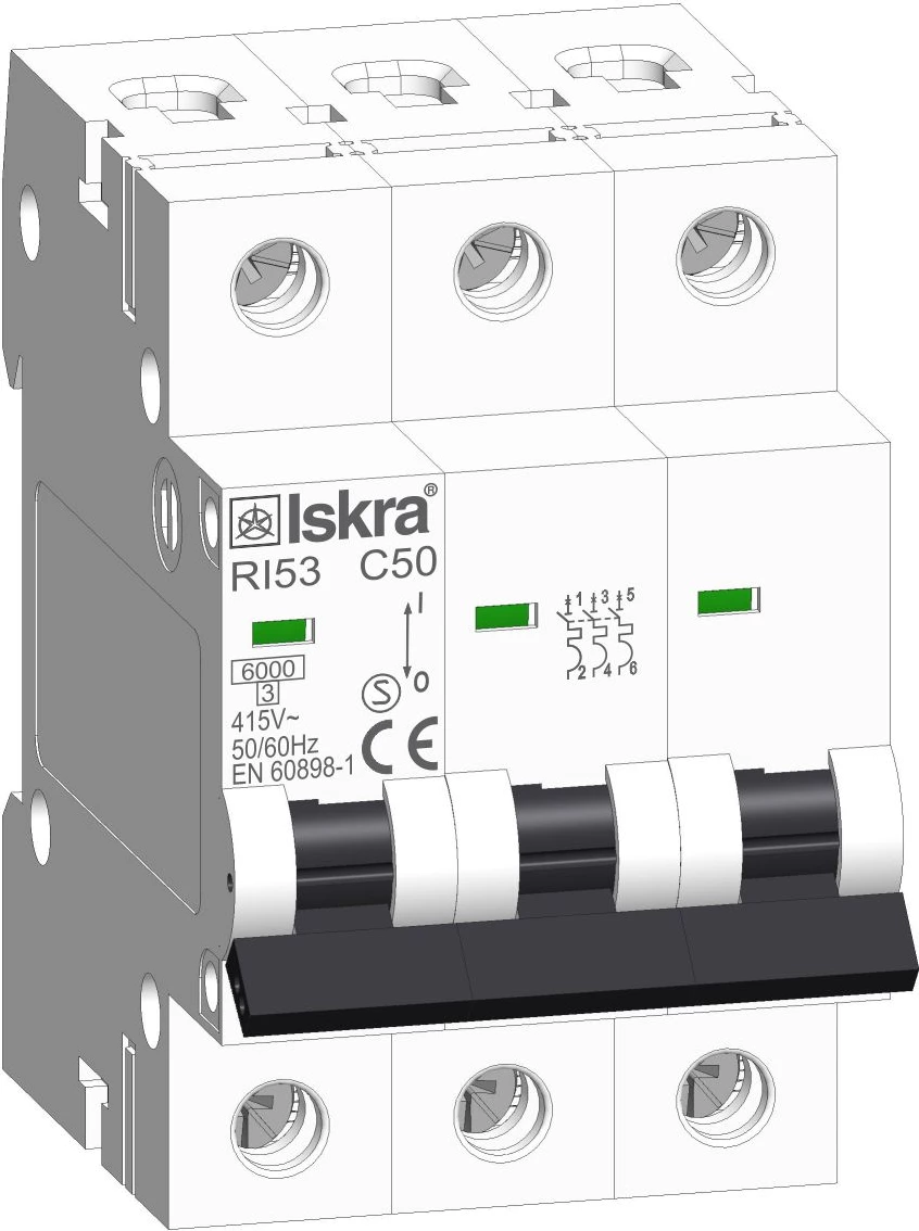 Siguresë automatike Iskra 3P 50A
