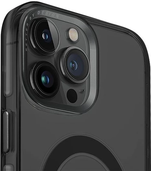 Mbështjellës UNIQ Calio Magclick Charging për iPhone 15 Pro Max, MagSafe, Gri