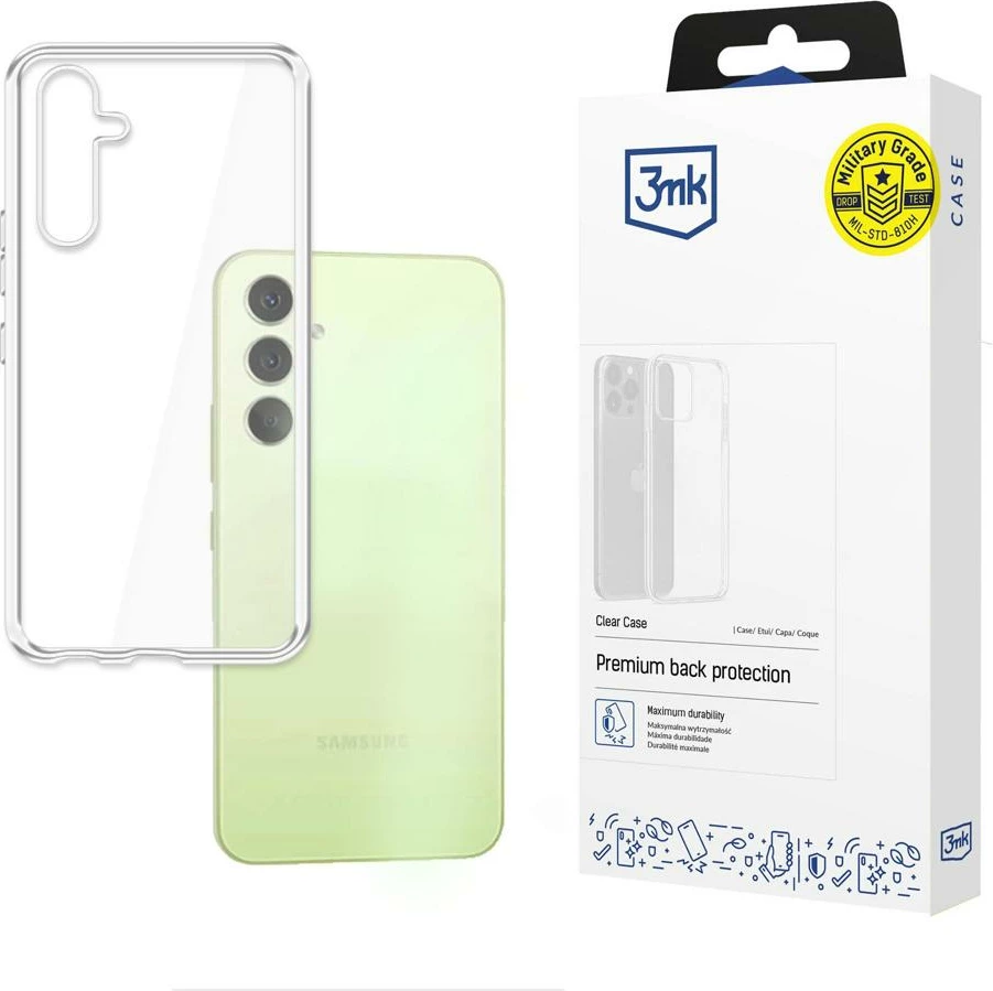 Mbështjellës 3mk Clear Case për Samsung Galaxy A54 5G, transparent