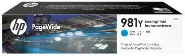 Kartushë boje HP 981Y (L0R13A) rendiment i lartë, 183 ml, për PageWide, cian